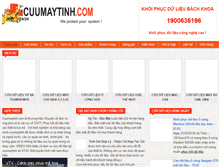 Tablet Screenshot of cuumaytinh.com